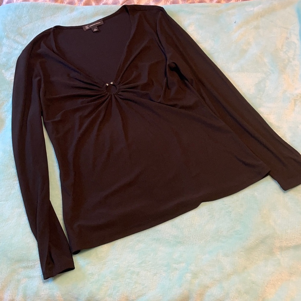 INC Black Blouse